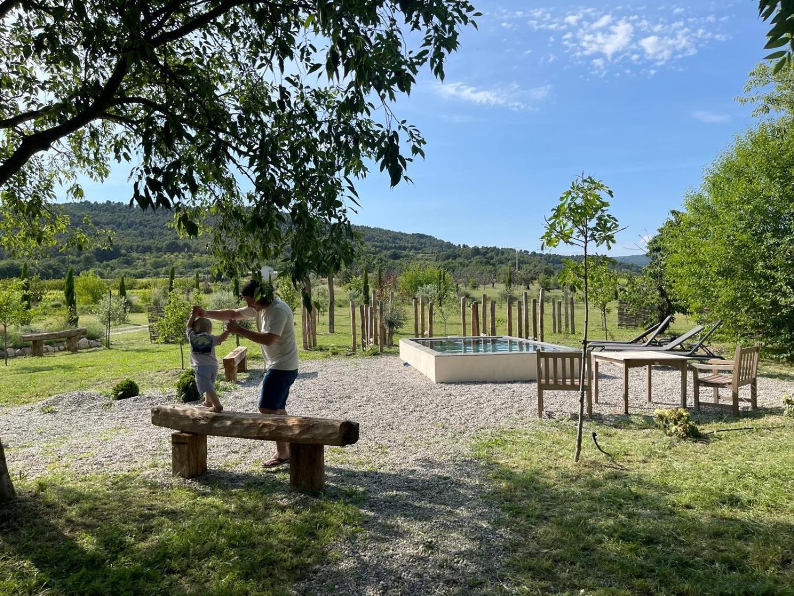 Le Domaine Saint Jean Bed & Breakfast Bagian luar foto